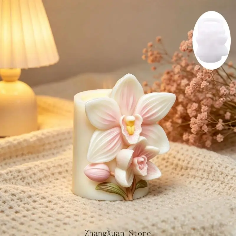 Oben offene Gießform für Seifenprojekte mit Blumenmuster. Verwenden Sie 3XUF – Detail 7