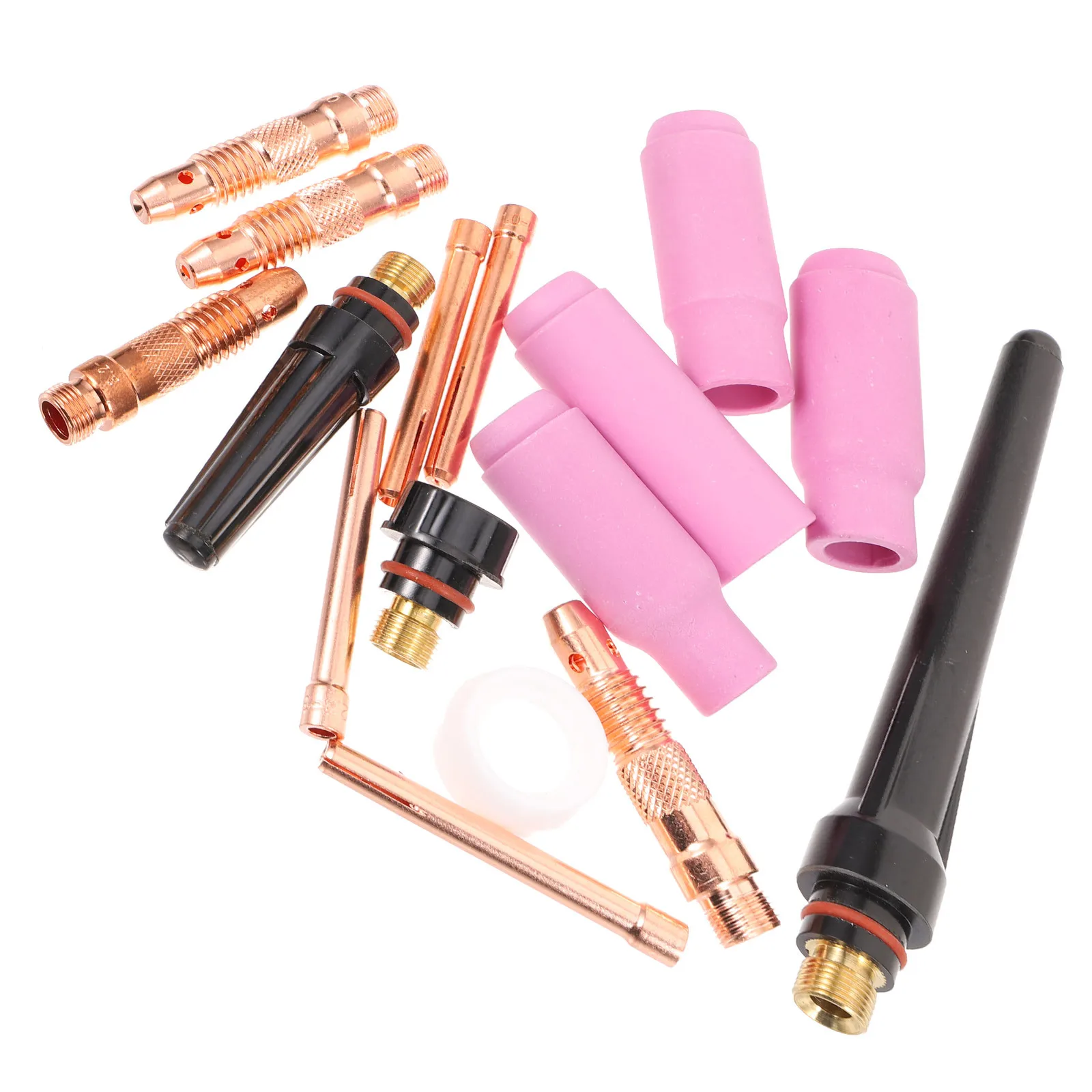 1 مجموعة شعلة لحام الملحقات الثقيلة Tig كأس شبكة سلكية شاشة تعزيز حماية تدفق الهواء لحام Tig المهنية #1