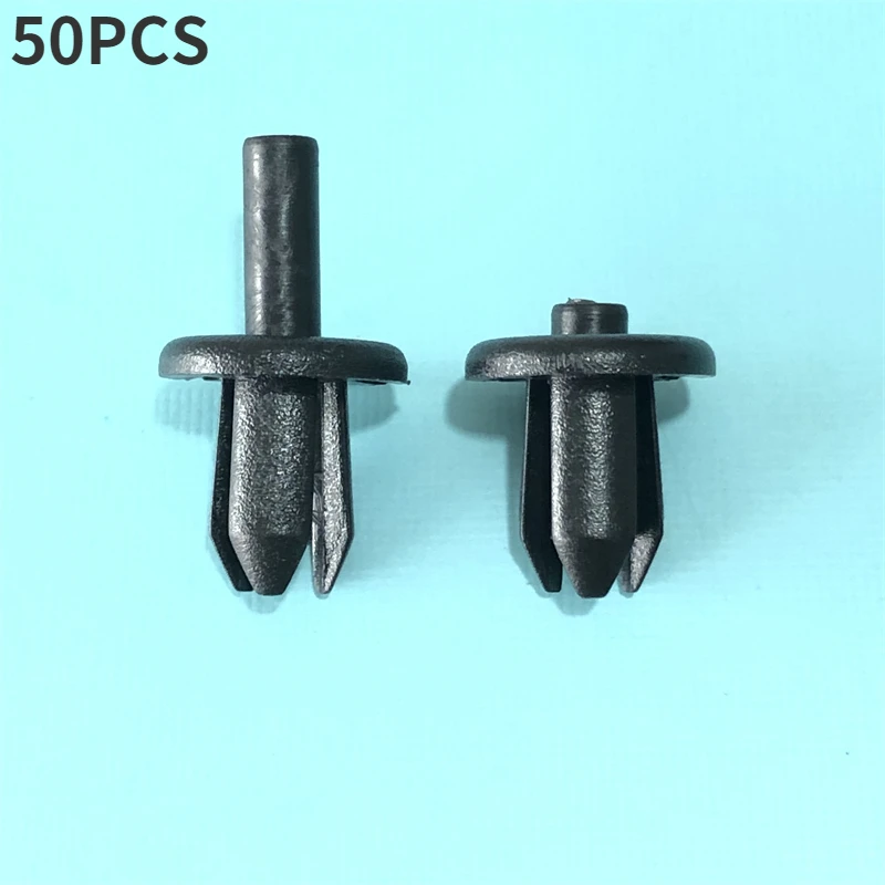 50PCS Car Fender Bumper Rivet Fasteners Sills Shields Covers Trim Interior Panel Fixed Clip For Volvo S80 S40 CX90 1005993