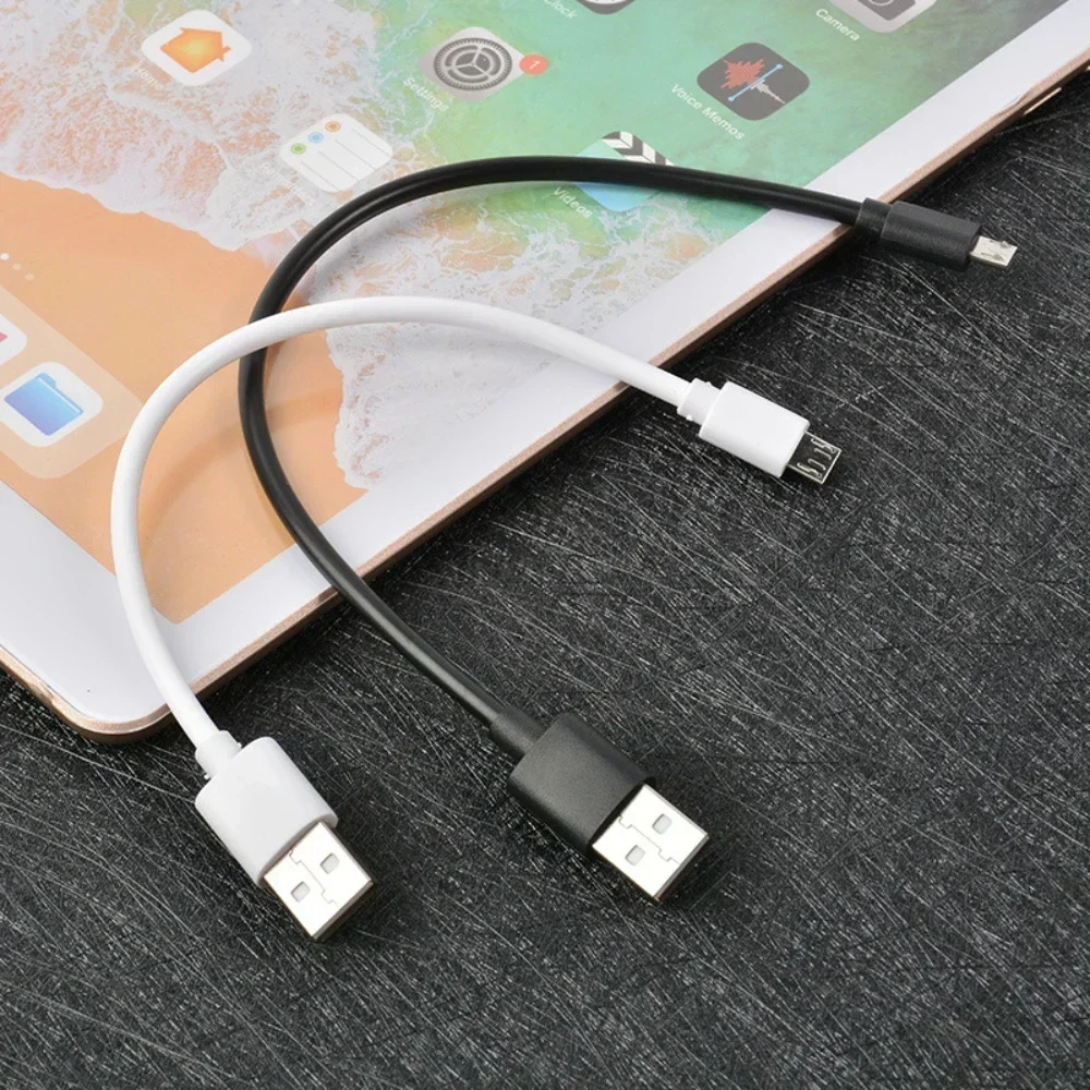 20cm Type C Micro USB Cable Short Fast Charging For Samsung Xiaomi Huawei for iPhone 14 13  Sync Data Cord USB Adapter Cable