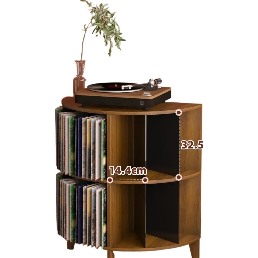 Storage Rack Premium Album Disc Storage Box Living Room Storage Display Rack Record Cabinet