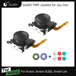 Aknes Gulikit NS40 Hall Joystick para substituição, Sem Vara Eletromagnética Deriva para Nintendo Switch, OLED