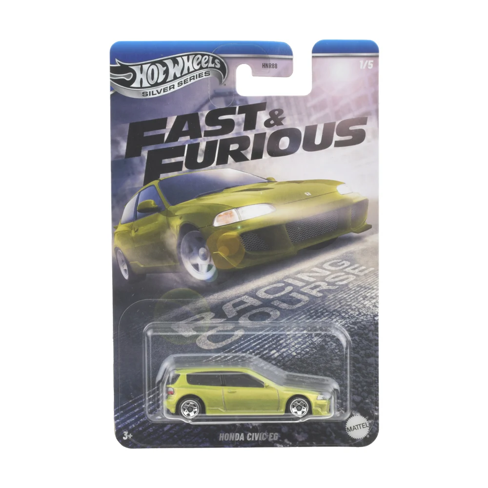 Hot Wheels Fast & Furious Premium Pucca/Bugatti/Acura/Datsun/Honda Civic 1/64 Die-cast Model HNR88-9C6K