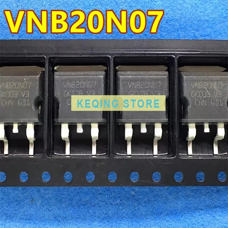 10PCS Used+Not NEW+Send after Measure VNB20N07TR -E  TO-263