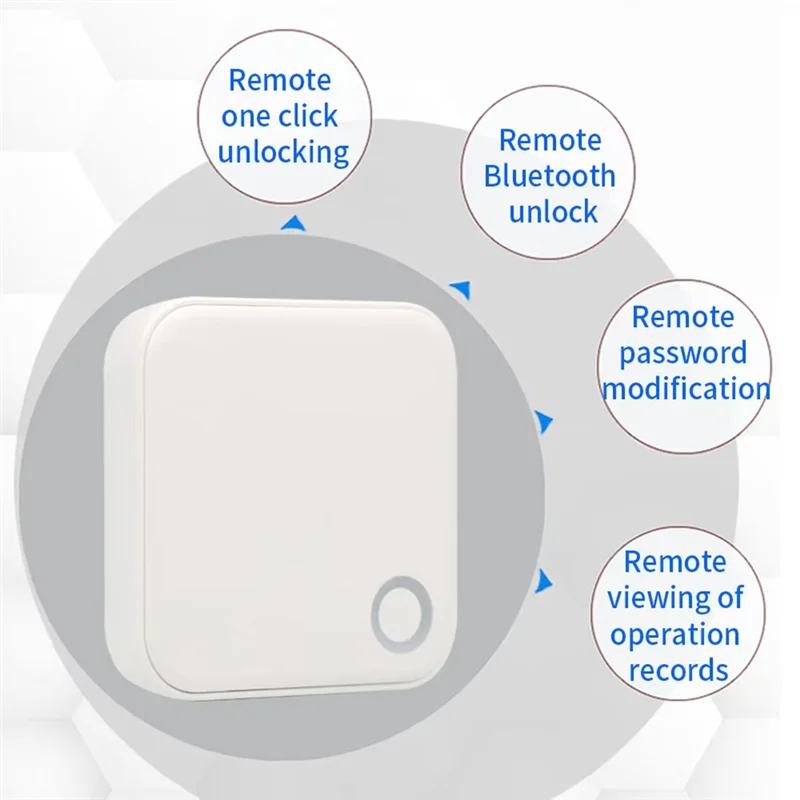 N93R 2.4G + 5G TTLOCK WIFI Gateway G5 Bluetooth Mesh Door Lock Gateway G5 Per Tthotel TTLOCK APP Hotel Lock Hub