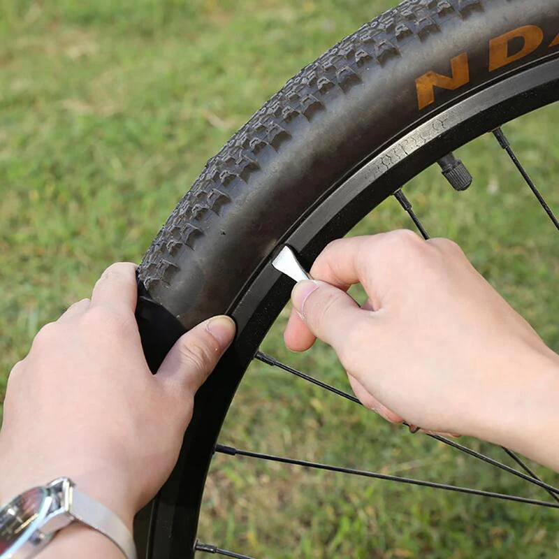 3Pcs Bicycle Tyre Lever Tube Remover Tool Steel Curved Bike Tire Opener Crow Bar MTB Road Cycling wheel Repair Tools Accessories