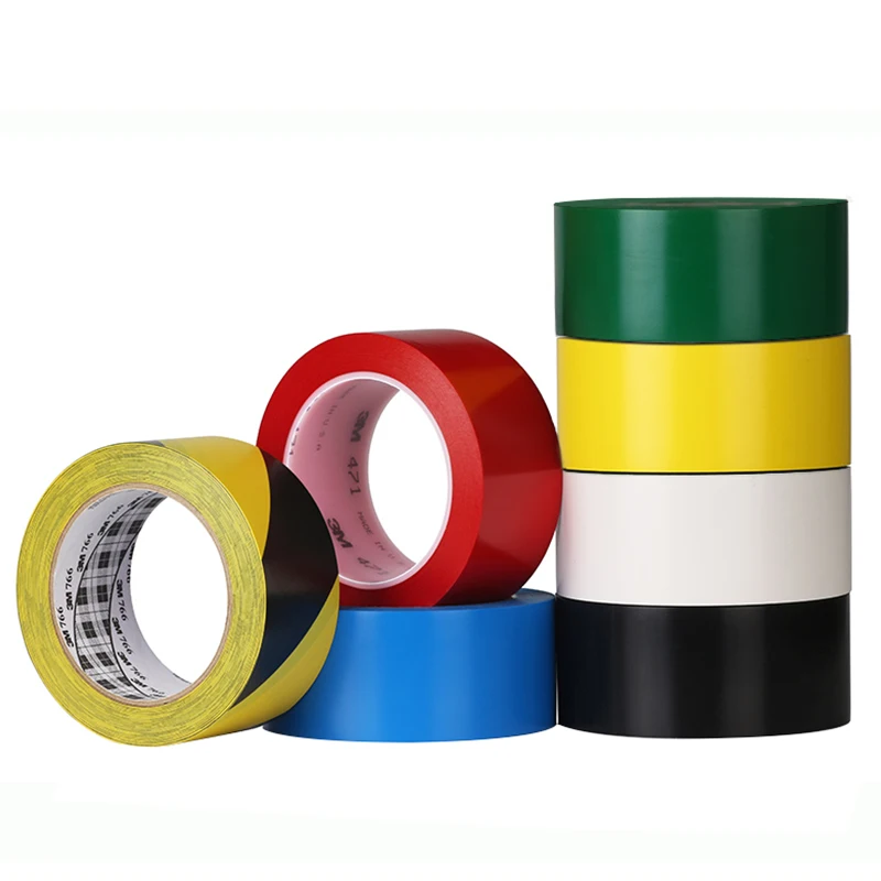 

Vinyl Tape 471 Safety and 5S Color Coding Single Sided Adhesive Warming Tape Identified Tape for Floor Safety Marking