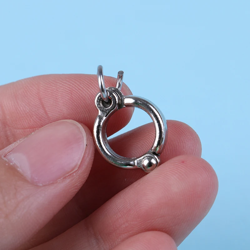 2pcs Pet Birds Training Leash Rings Clip Parrot Flying Accessory Pigeon Leg Ring