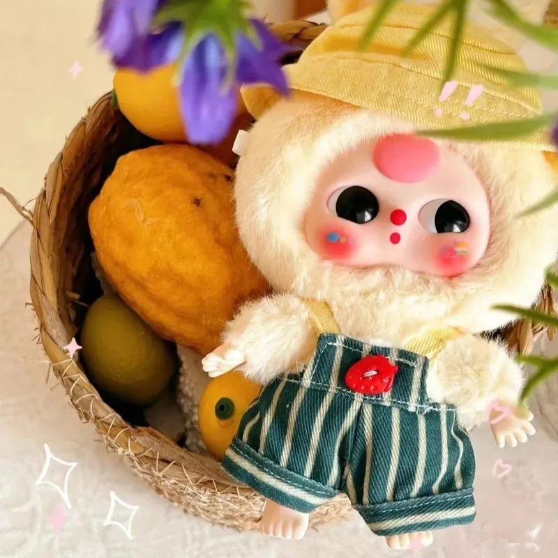 Three Years Old Macaron Genuine Baby  Little Rabbit Series Plush Blind Box Pendant Creative Cute Doll Play OrnamentToy Gift