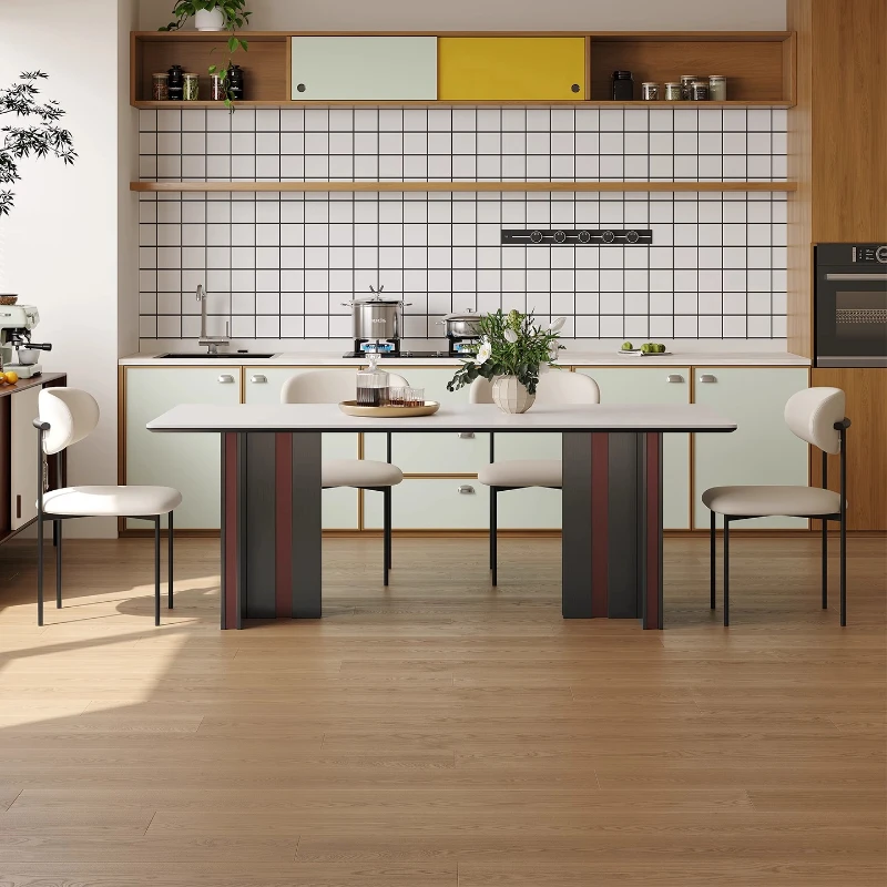 

Decoration Modern Dining Tables White Restaurant Nordic Center Home Dining Tables Kitchen Marble Mesas De Comedor Furniture