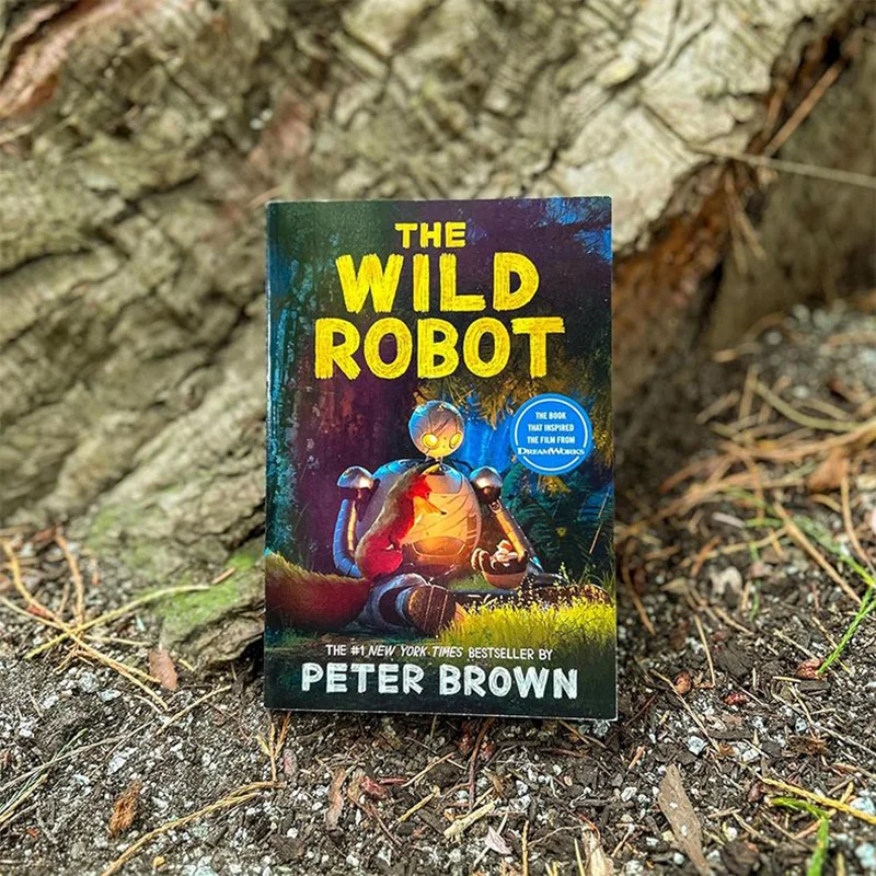 

Movie Cover Edition The Wild Robot Volume1 English Children'S Books Libros Livros