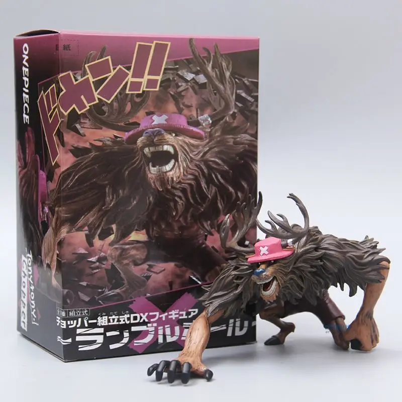 

Anime Chopper Cartoon GK Model Children Charm Toy Fashion Collection Decorative Ornament Kids Boys Birthday Xmas Gift