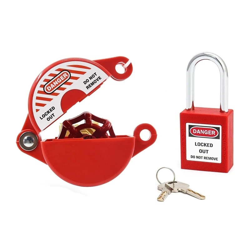 Außen hahns chloss mit Sicherheits vorhänge schloss-Wasser zapfen schloss, Schlauch latz schloss für Ventil griffe mit einem Durchmesser von 1 bis 2 bis 1/2, Wasserhahn, langlebig