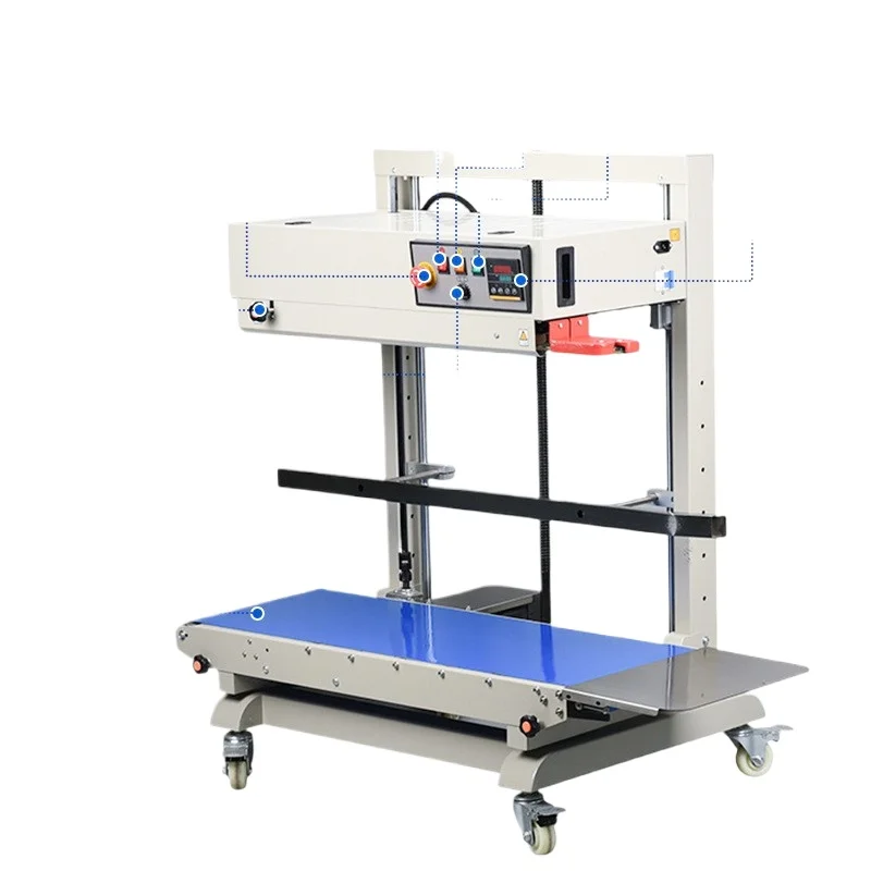 YJQ intelligent sealing machine commercial stand-up bag coding plastic film bag vertical continuous baler