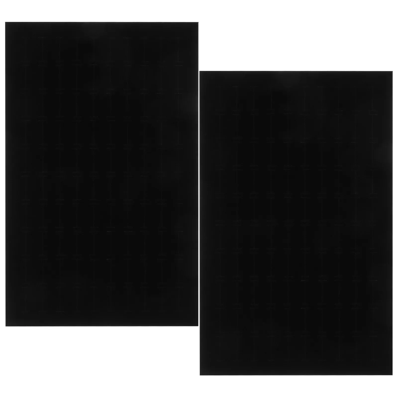 

2Pcs Sponge Earring Holder Tray Jewelry Box Insert Cushion Mat for Rings Studs Ear Studs Display Storage Protective Foam Pad