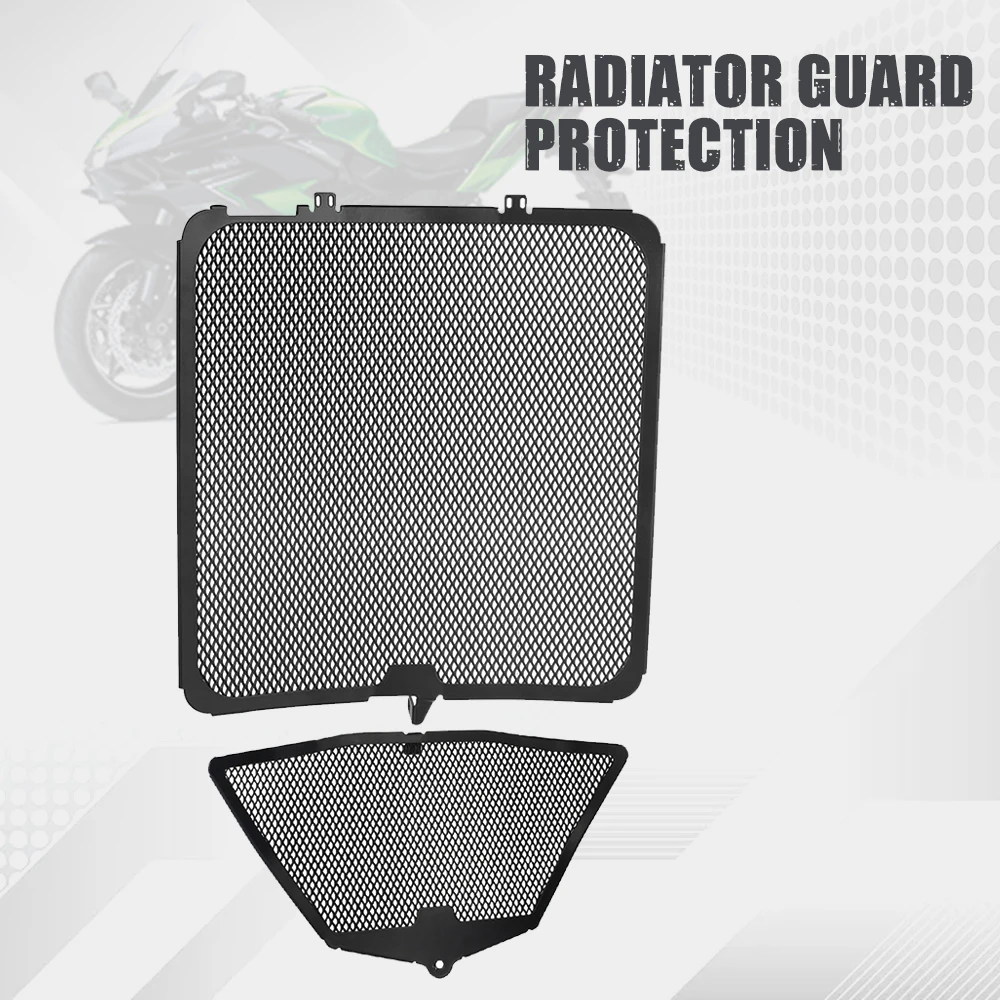 

ZX-10R Motorcycle Accessories Radiator Guard Cooler Grille Cover Protector FOR KAWASAKI ZX10R 2008-2015 2016 2017 2018 2019 2020