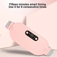 Almohadilla térmica para calambres menstruales, gran capacidad de 5000 mAh, tiempo de trabajo de 5-10h, almohadilla térmica menstrual inalámbrica portátil con 3 calor L