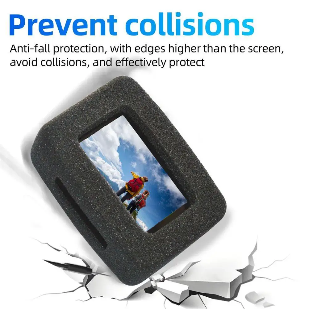  for dji Osmo Action 6 Wind Noise Reduction Sponge Foam Windslayer Cover Housing Windproof Windshield Recording Case