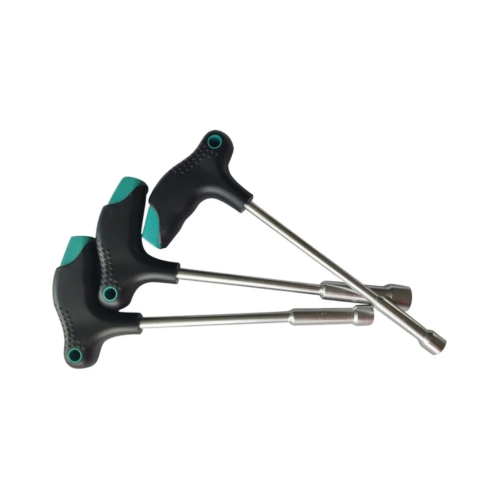 Vanadium Steel Set T-handle Hex Wrench Garage Use Vanadium Steel Construction Ergonomic Handle Grip Magnetic Socket Head