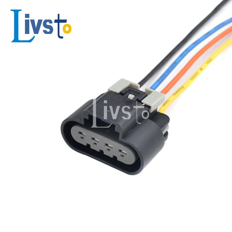 4 Pin Female Auto Connector Fuel Pump Gas Online Pump Wire Harness Plug Socket 15326633 15326631