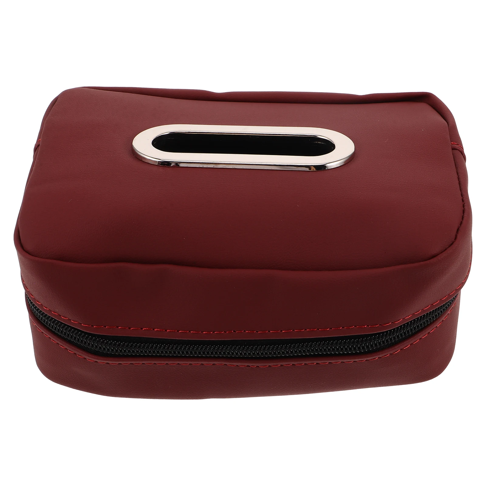 

Car Holder Pu Napkin Case Backseat Box Organizer Black Rectangular Durable Car Interior Accessories Sunshade Tissue Box Vehicle