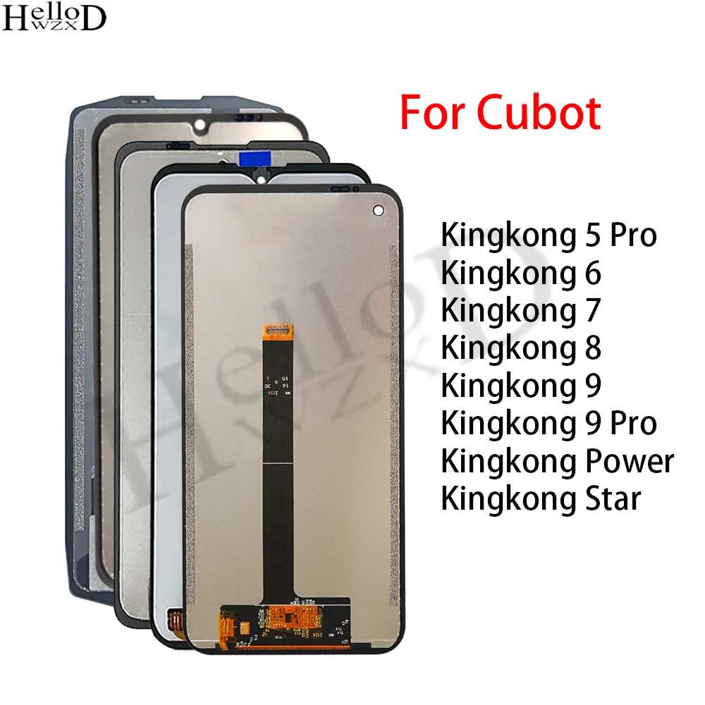 LCD Display For Cubot Kingkong 5 6 7 8 9 Pro Power LCD Display Touch Screen Digitizer Assembly For Cubot Kingkong Star