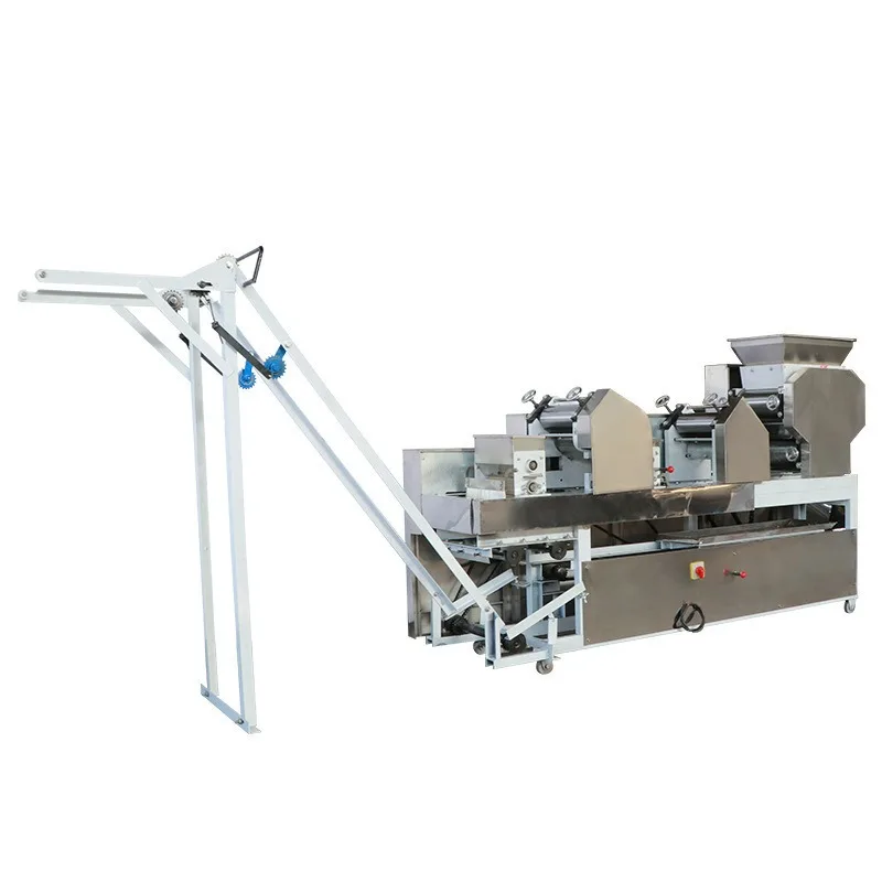 Automatic large-scale fresh noodle machine, commercial dumpling wonton skin automatic climbing rod hanging machine