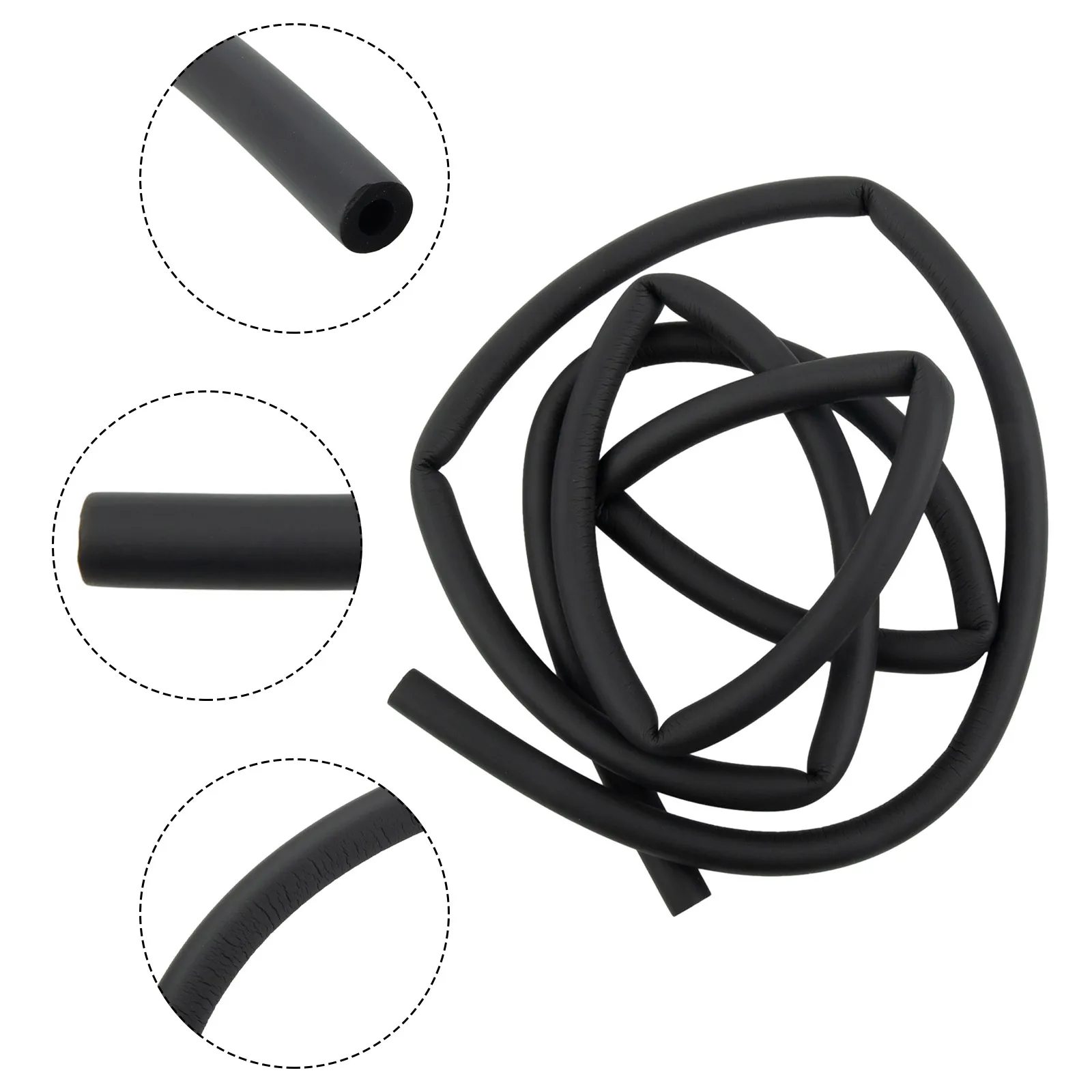 Sponge Housing Damper Applicable: Brake Transmission Line Pipe 16*24*5CM 1pc Gross Weight: 50G PVC+Nitrile Rubber