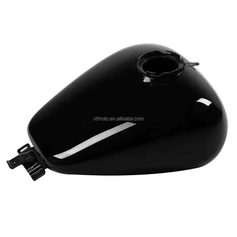 

2025 New StyleTCMT XF2906C289-B Black 6 Gallon Motorcycle Fuel Gas Tank Fit For Harley Touring Models 2008-2022
