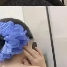 

Large Korean Double layer Ruffled Scrunchie - Beautiful Hair Accessory for Ladies and Girls