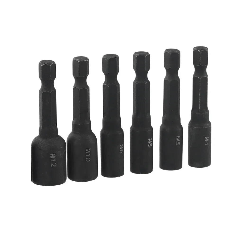 

Socket Adapter Holder Set with 14 Inch Hex Shank Perfectly Suited for Model Manufacturing and Machine Maintenance
