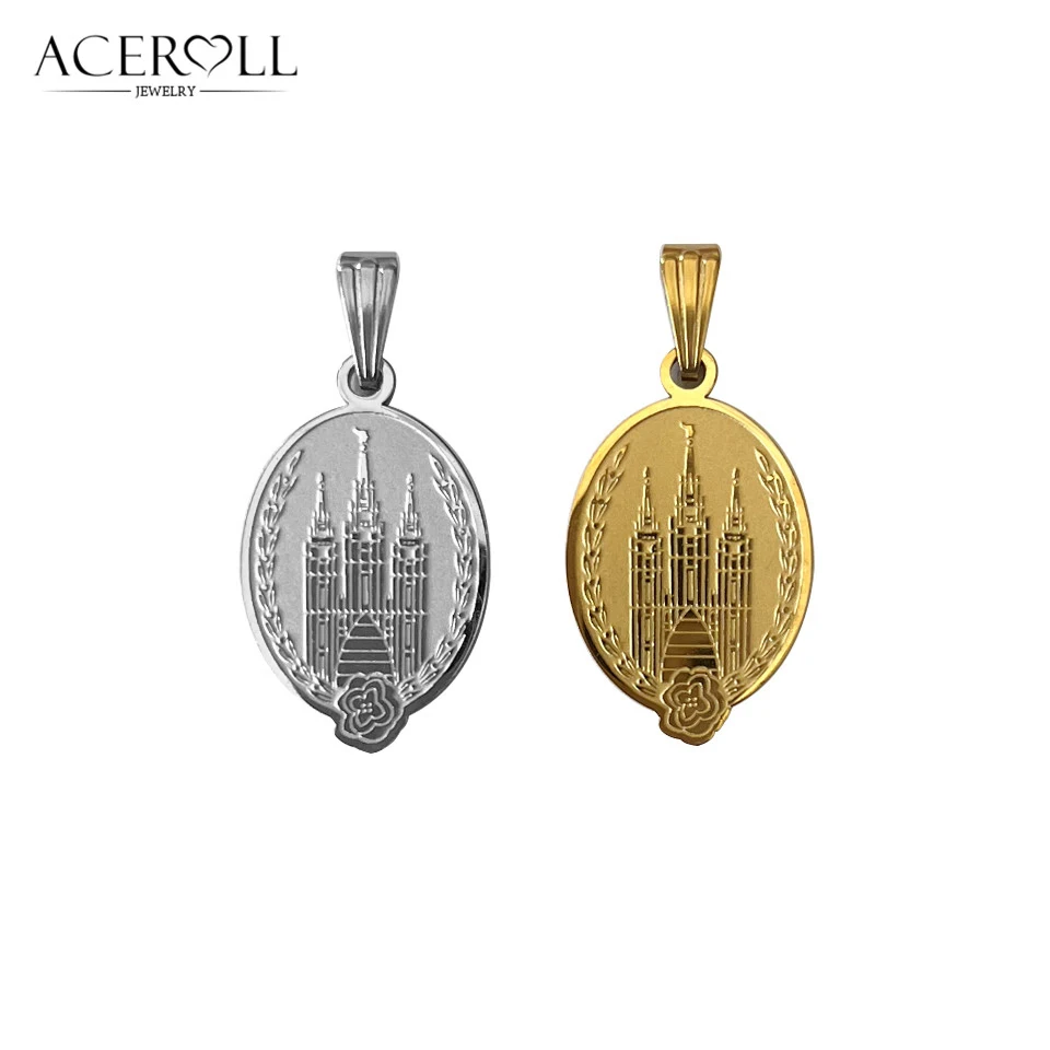 Medal ze stali nierdzewnej ACEROLL Kościoła LDS Salt Lake City dla Mormonów