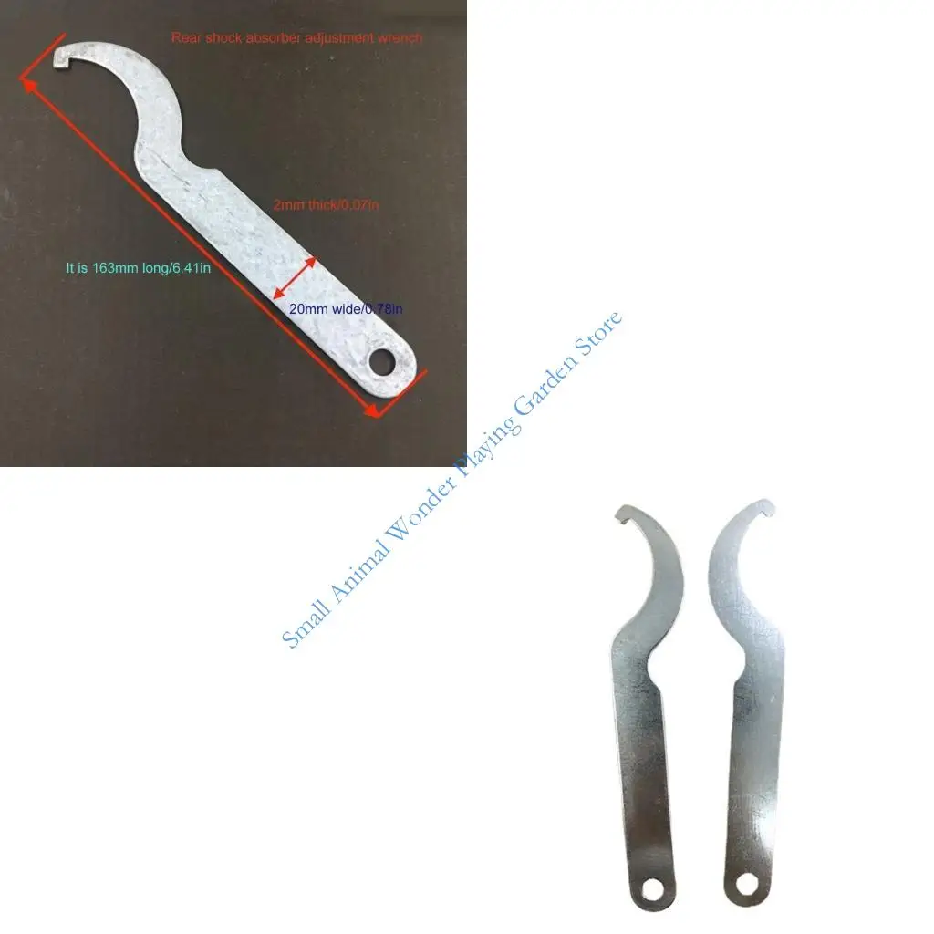 

C9GC Portable Professional Motorcycle Shock Absorbers Wrench Spanner For Mechanics And DIY Enthusiasts With Ergonomic Grip