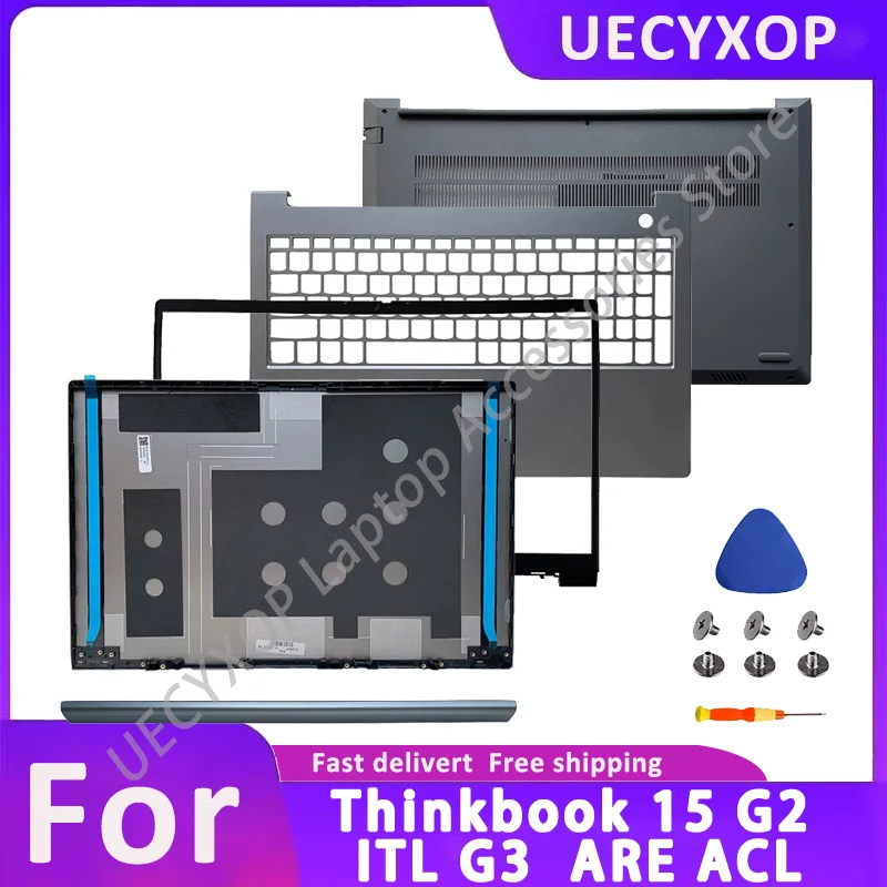 

For ThinkBook 15 G2 GEN2/ITL 15 G3 ARE/ACL 15 G4 IAP LCD Top Case/Bezel Cover/Palmrest Cover/Bottom Base 5CB1B34809 5CB1B34808