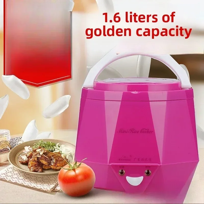 

24V 1.6L Portable Car Rice Cooker, Mini Electric Cooking Pot for Truck 2‑3 People
