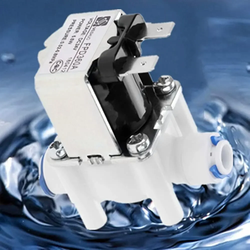 Electric Water Valve 24V DC Solenoid 1/4\