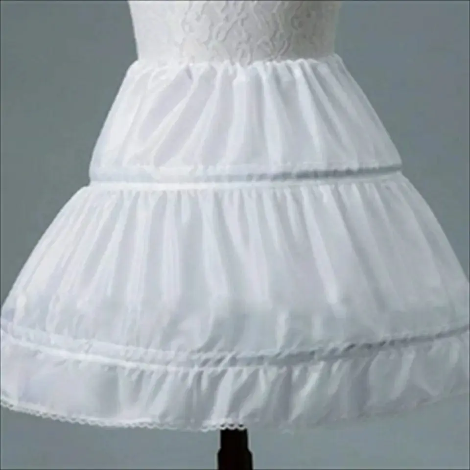Viele Stile Blumenmädchen Petticoat Unterrock Cosplay Party Kurzes Kleid Jupon Fille Lolita Ballett Tutu Rock Enaguas Sottogonna – Detail 14