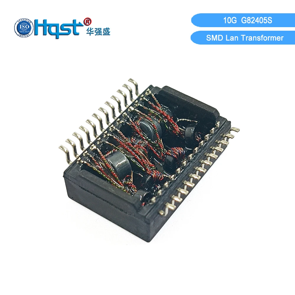 G82405S 10G Ethernet Network Transformer Magnetics | 400PCS/Reel | Laser Marking | for Switch Router NIC