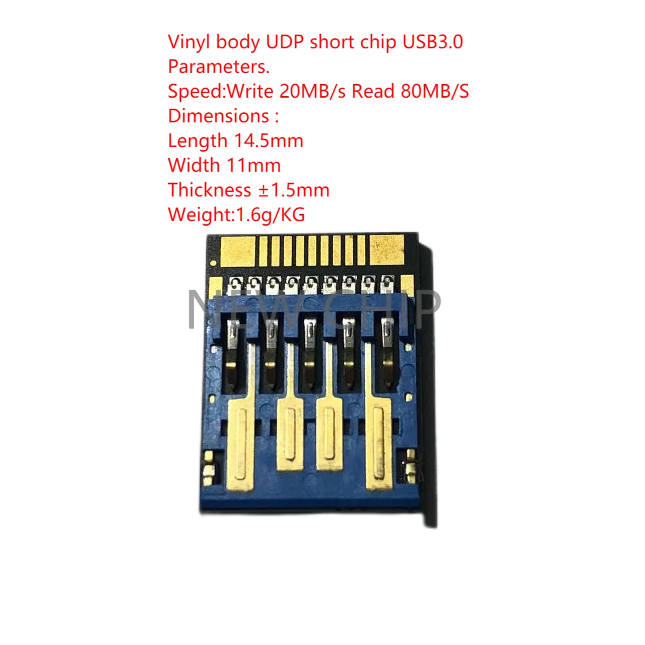 CHOOSINSIN USB Drive Type-c+USB 3.0 Vinyl-like UDP NAND Flash Chip USB 3.0 8G 16G 64G 128G 512G 1TB USB DIY Flash Memory Chips