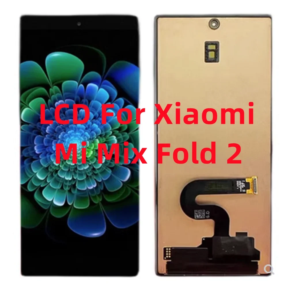 Small LCD Display For Xiaomi Mi Mix Fold 1 2 3 5G LCD AMOLED Second External Screen Touch Digitizer Assembly Replacement Parts