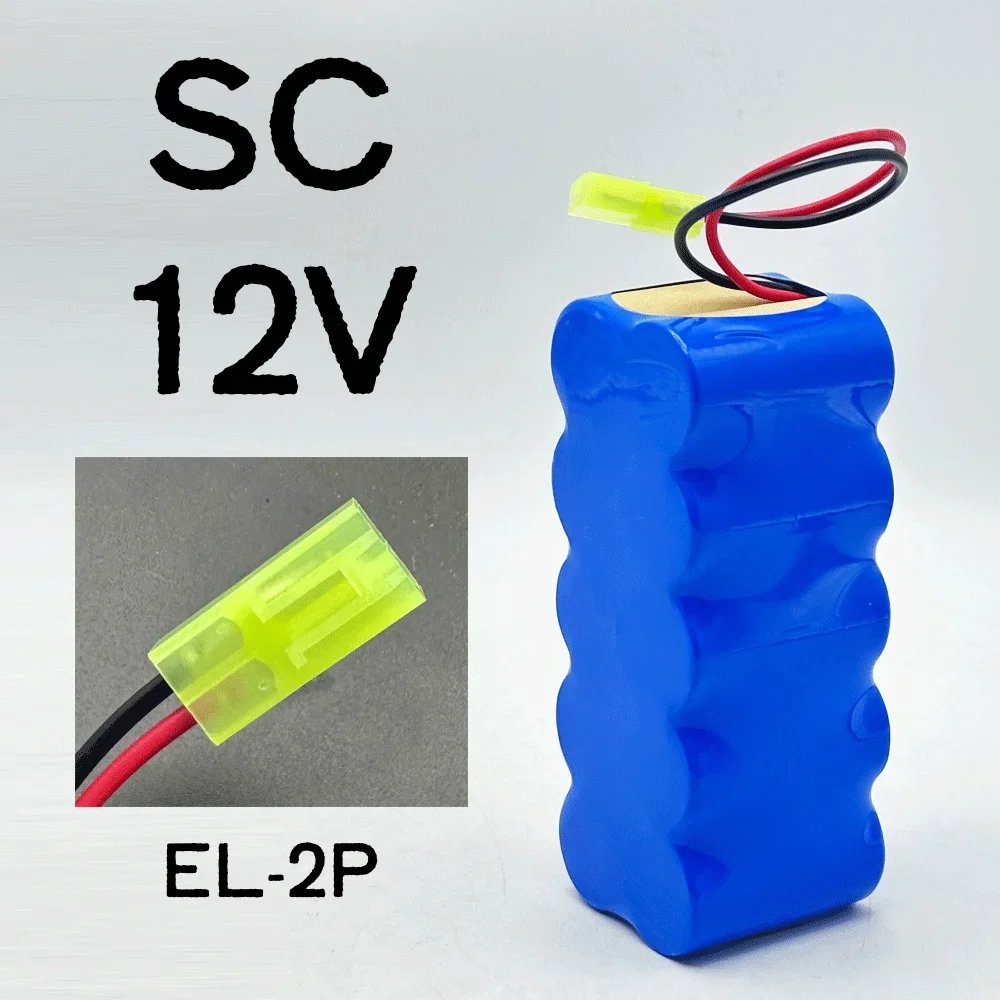 large capacity Strong power Ni-CD 12V SC 3000mAh 100% New battery pack suitable for sweeping robot vacuum cleaner