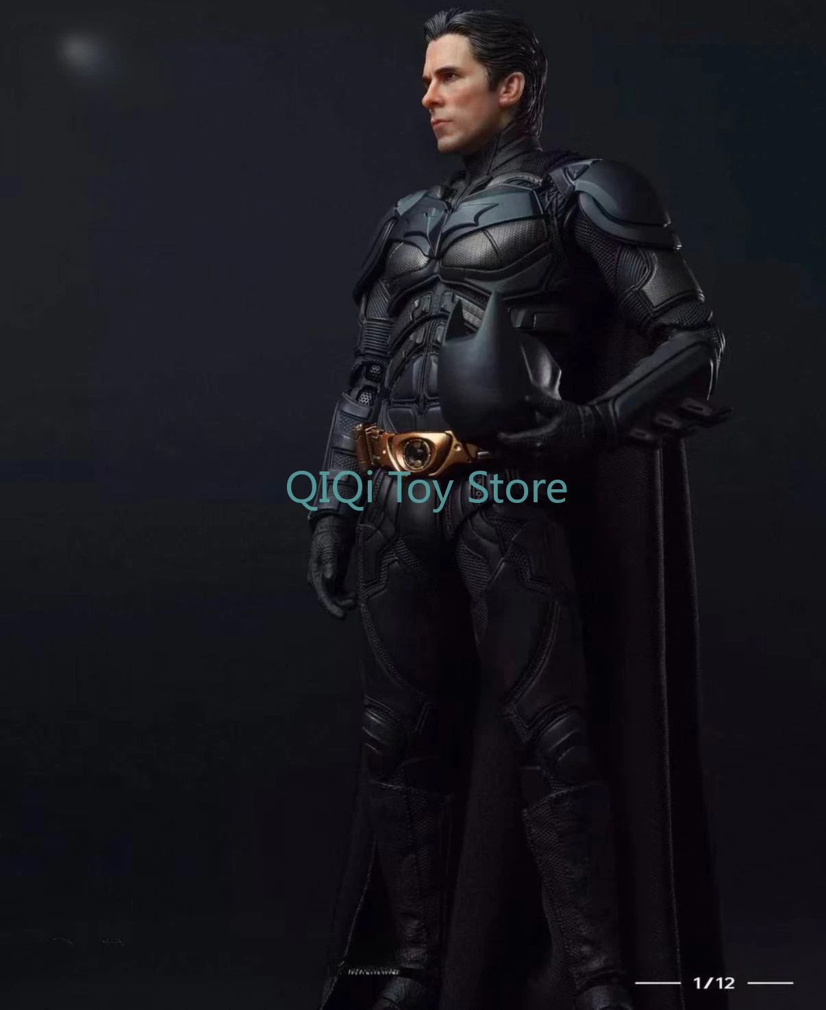 متوفر في المخزون، إصدار فاخر من Bell Dark Knight Rises 1/12 دمية متحركة HgM01 Nolan Trilogy Warner #2