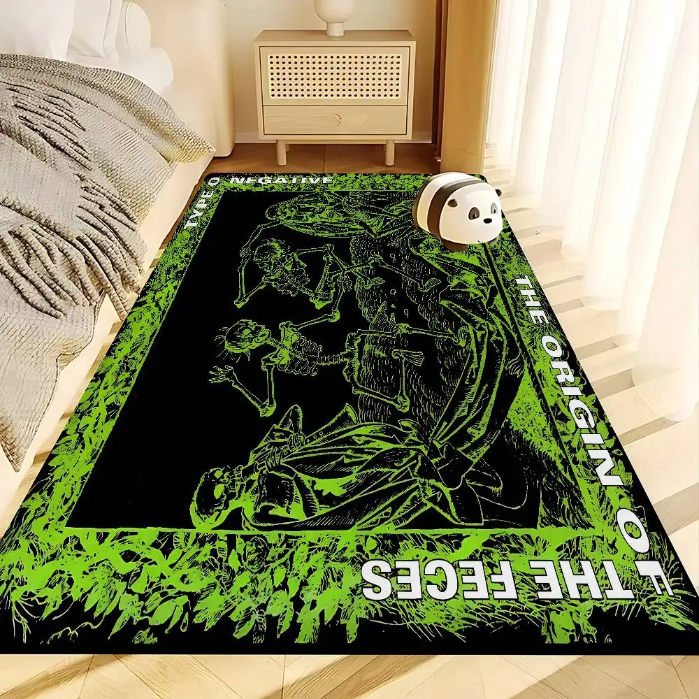 Band Type O Negative Kitchen Mat Kids Room Bedroom Decoration Balcony Anti-Slip Doormat Living Room Alfombra