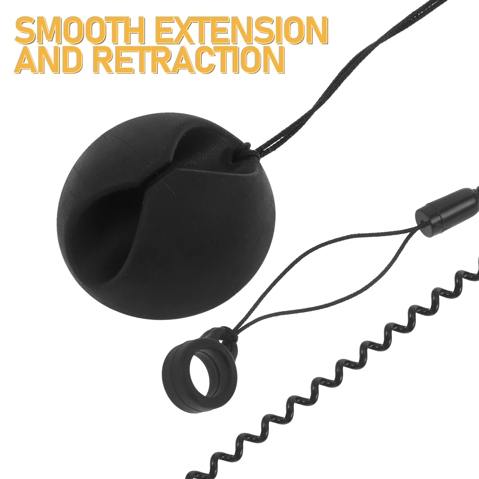 6 قطعة مقود القلم القابل للسحب 25 حبل الربيع 8 مللي متر قاعدة السيليكون لأقلام اللمس مكتب المدرسة فندق البنك عدادات #3