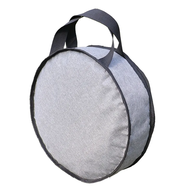 Portable Round BBQ Stove Storage Bag Outdoor Camping Table Carry Tote for Picnic