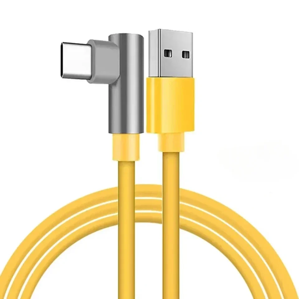 120W USB Type C Fast Charging Wire For Xiaomi 14 13 Pro Ultra 6A USB A To Type C 90 Degree Elbow Quick Charging Cable, image 7