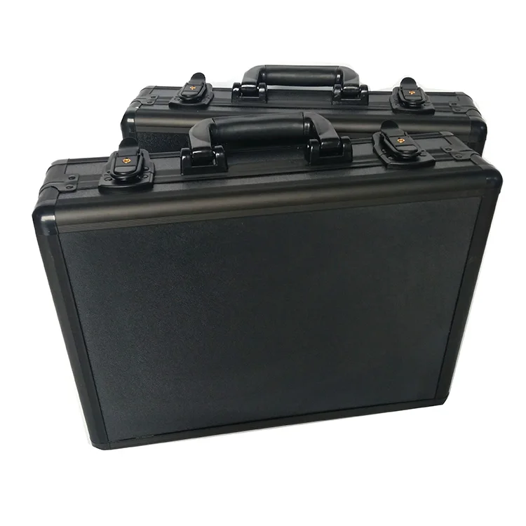 xx-Best Selling Products OEM Logo Printed Professional Aluminum Frame Flight Hard Shell Zipper Case Tool Box