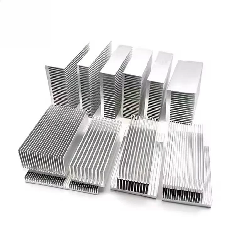 

Dense-Tooth Power Amplifier Heatsink 60×26×60mm, Custom Aluminum Extrusion Heat Sink for Router PCB Board Thermal Conduction