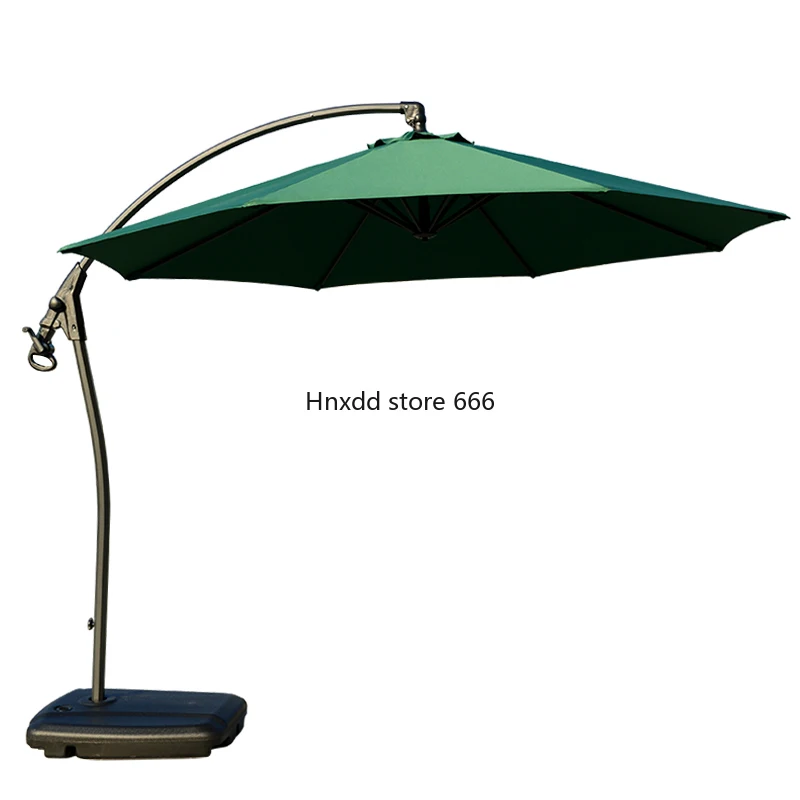 Parasol large outdoor stall square outdoor table and chair combination