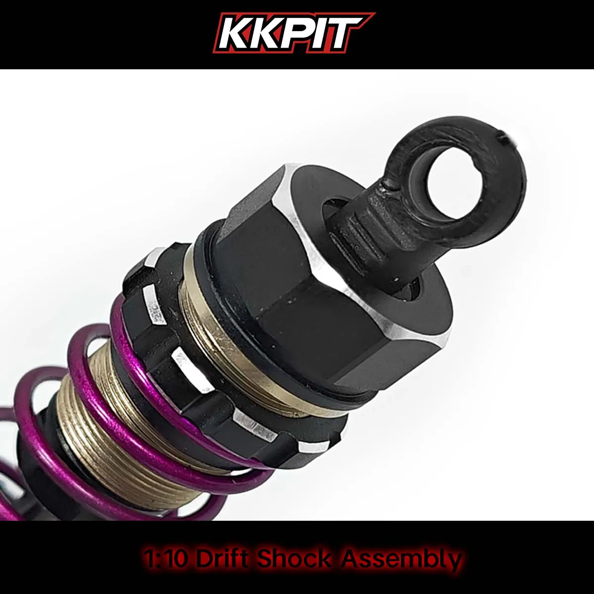 KKPIT 1/10 Drift Car Aluminium Oil Shocks Dampers for Tamiya Yokomo Kyosho PDK On Road Touring Racing Upgrade Parts A100021